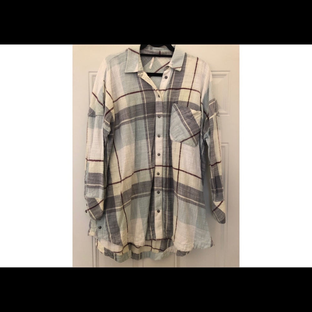 Oversized Free People Laid Shirt